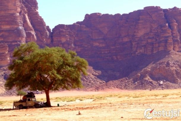 Wadi Rum: Najkrajšia jordánska púšť