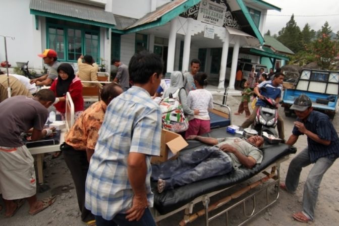 Zemetrasenie v Indonézii