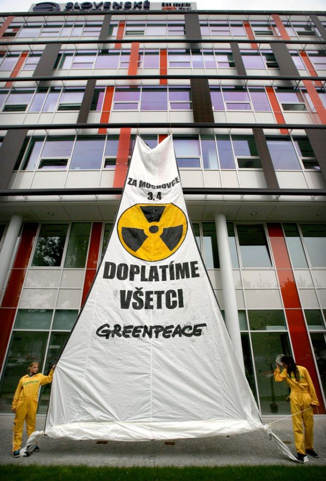 Greenpeace Mochovce