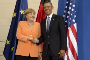 Obamova návšteva v Nemecka