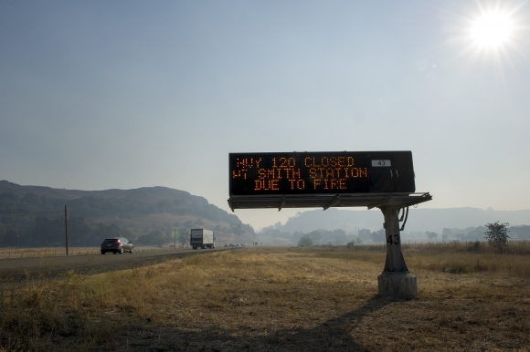 Oheň ohrozuje Yosemitský národný park