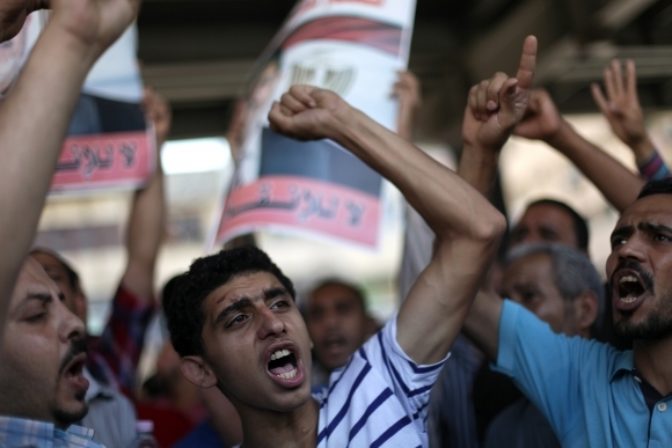 Protesty v Egypte