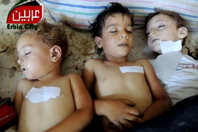 Sýrska armáda útočila chemickými zbraňami