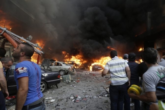 Výbuch v Libanone
