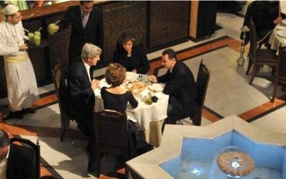 John Kerry, Baššár al Asad