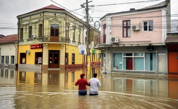 Povodne, Rumunsko