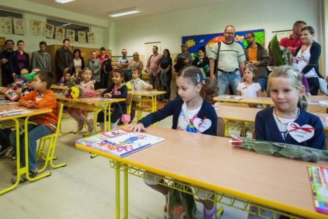 Prvý deň v škole