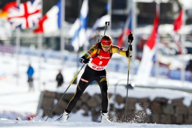 Anastasia Kuzminová vybojoval v Nórsku bronz