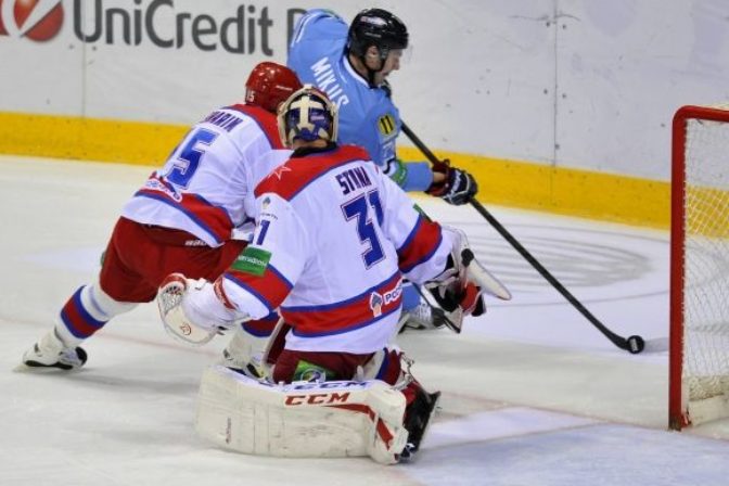 HC Slovan - CSKA Moskva 2:3
