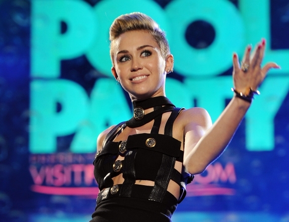 Herečka a speváčka Miley Cyrus