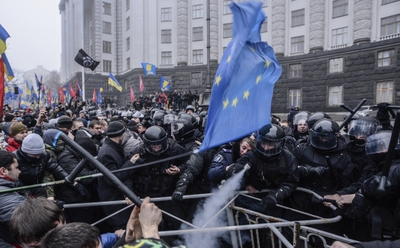 Demonštrácia na Ukrajine