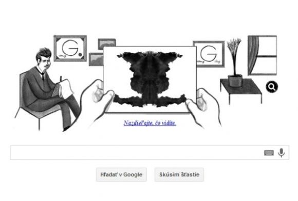 Google doodle rorschach