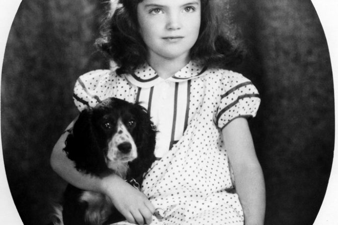 PX 81 32:51  Jacqueline Bouvier, 1935. Photograph by David Berne, in the John F. Kennedy Presidential Library and Museum, Boston.