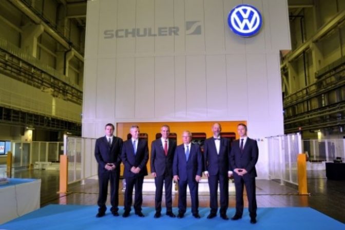 Nová lisovňa Volkswagenu