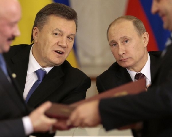 Janukovič and putin