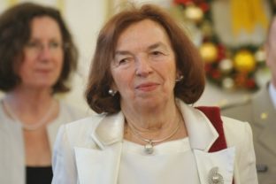 Livia Klausová u prezidenta