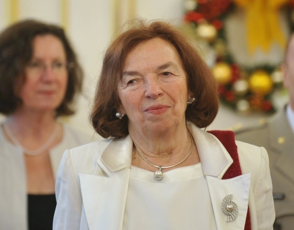 Livia Klausová u prezidenta