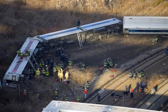 Nehoda vlaku v Bronxe