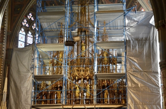 Oltár Majstra Pavla bude bez lešenia