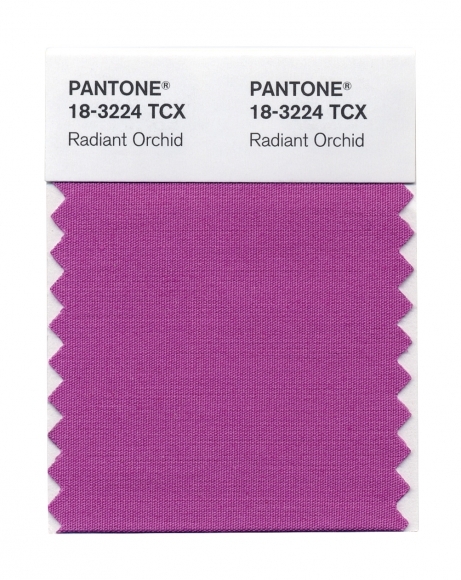 Radiant Orchid je farbou roku 2014