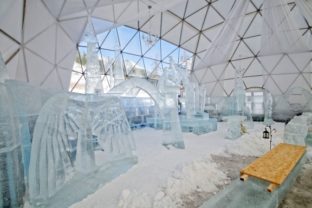 V Tatrách vyrástol ľadový chrám