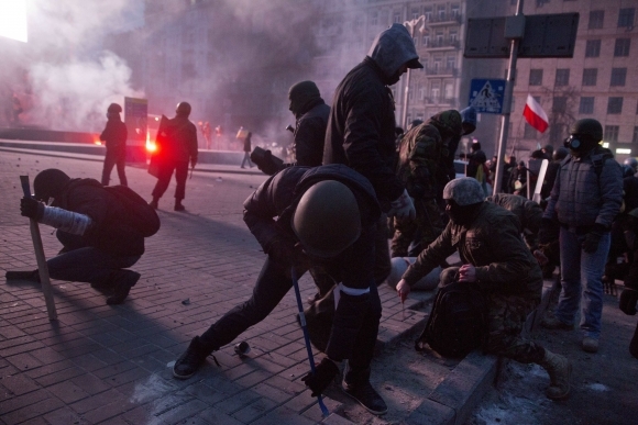 Protivládne protesty na Ukrajine