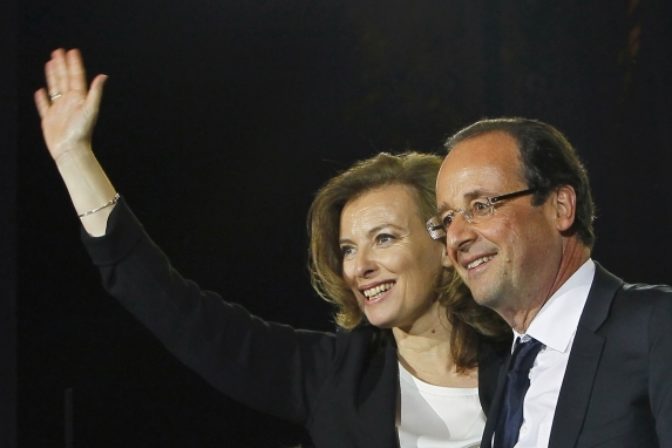 Francois Hollande, Valérie Trierweilerová