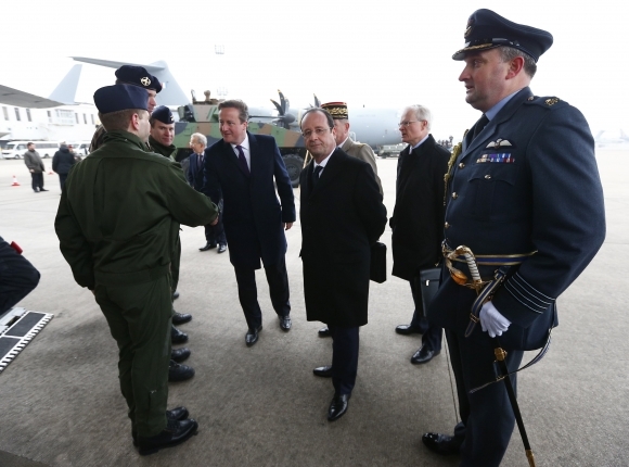 François Hollande, David Cameron