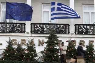 Grécko, zástava, EÚ