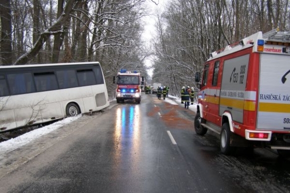 Nehoda autobus