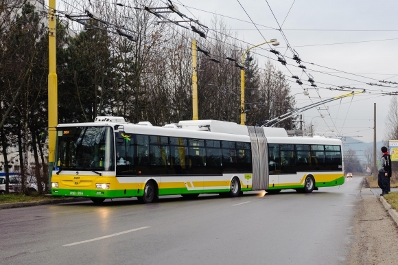 Nové trolejbusy v Žiline