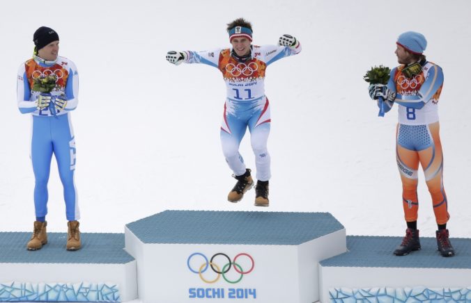 Christof Innerhofer, Matthias Mayer, Kjetil Jansrud