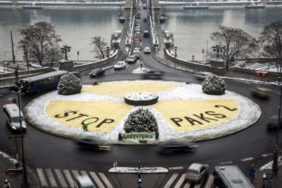 Greenpeace v Budapešti