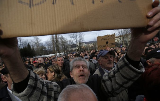 Protesty v Bosne