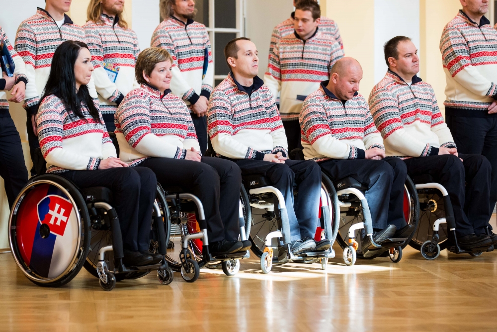 Slávnostný sľub členov výpravy SR na zimné paralympijské hry