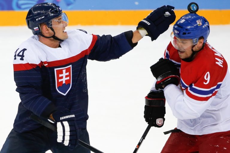 Slováci prehrali s Čechmi, Marián Hossa strelil dva góly