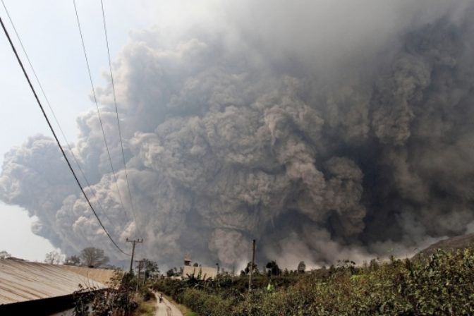Sopka Sinabung zabíjala