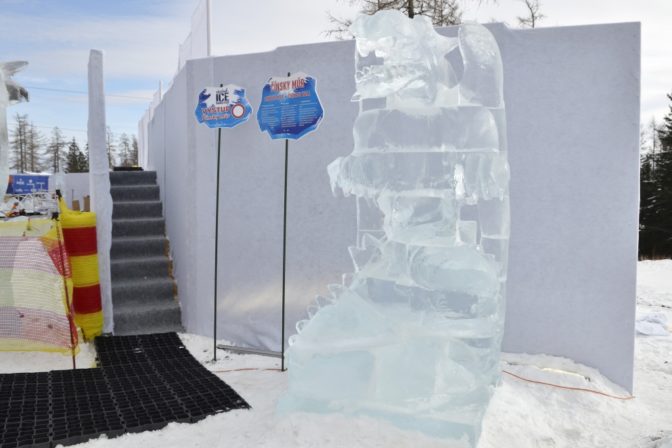V Tatrách stoja umelecké diela z ľadu, najlepší boli Japonci