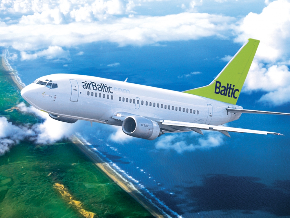 Airbaltic lietadlo