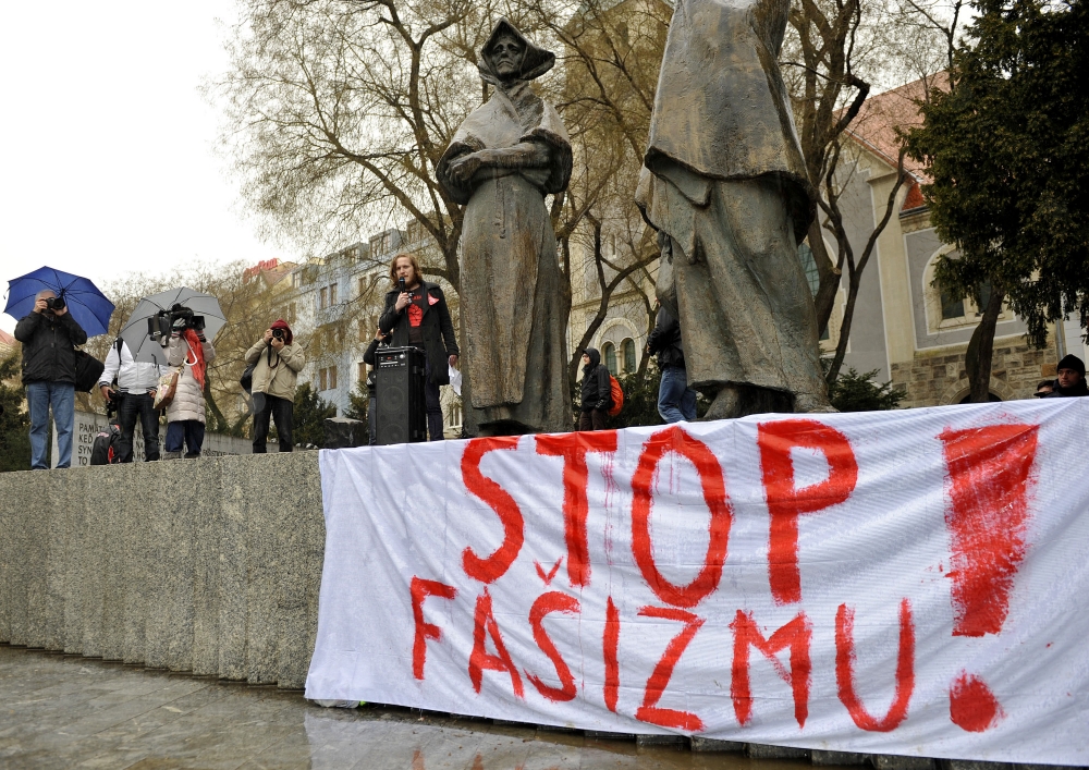 Bratislava otvorene protestovala proti extrémizmu a fašizmu