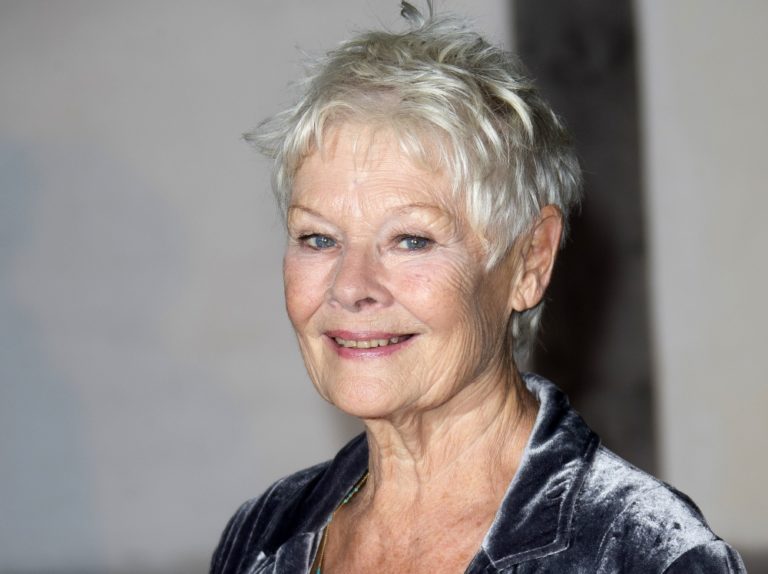Britská herečka Judi Dench