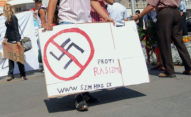 Fasizmus pochod protest