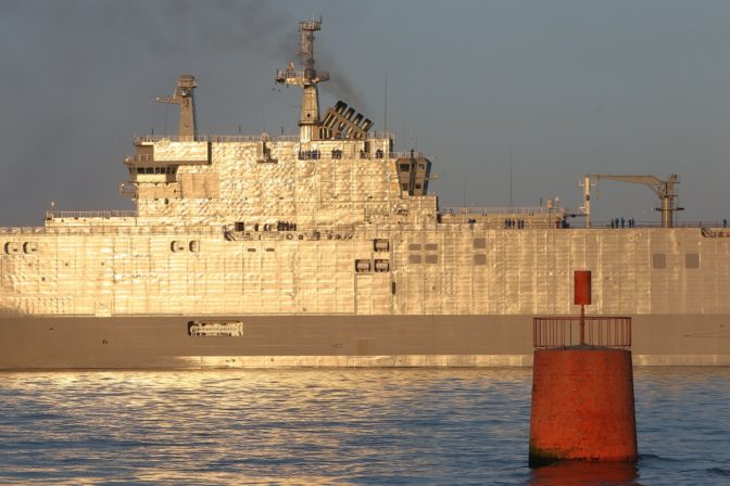 Francúzi poslali bojovú loď do Ruska