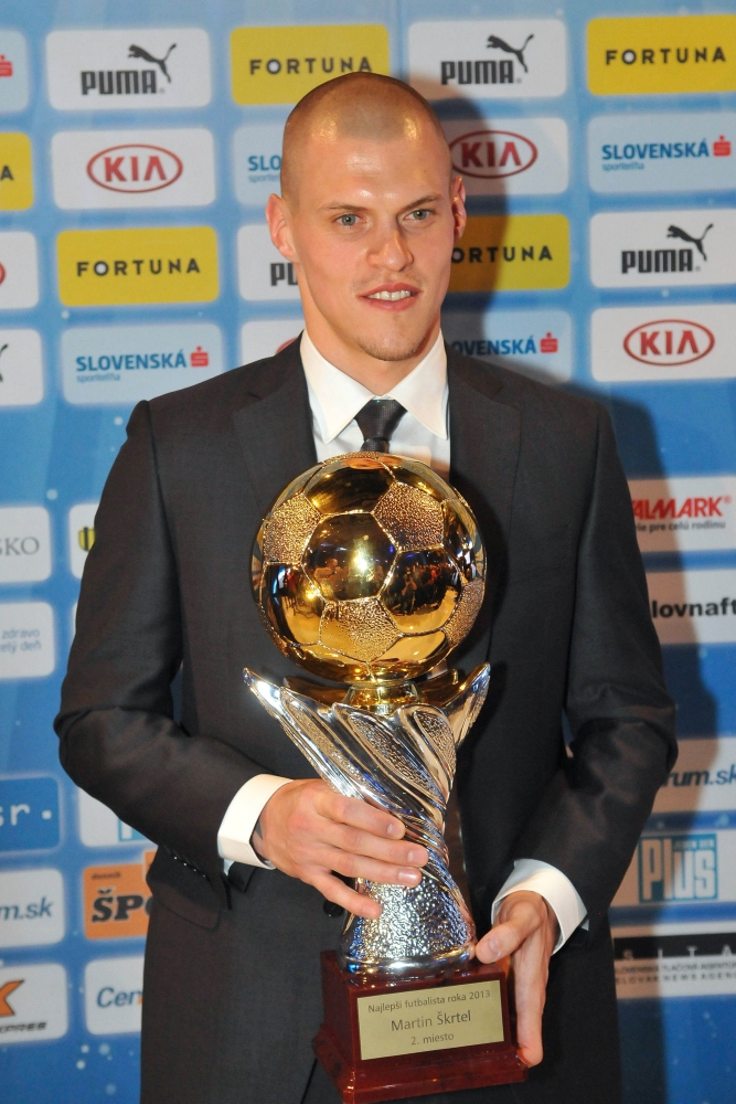 Marek Hamšík sa stal najlepším slovenským futbalistom roka