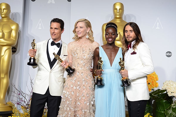 Matthew McConaughey, Cate Blanchett, Lupita Nyong&#039;o, Jared Leto.