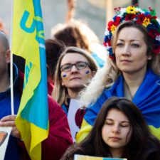 Protest Ukrajincov v Bruseli očami slovenskej fotografky