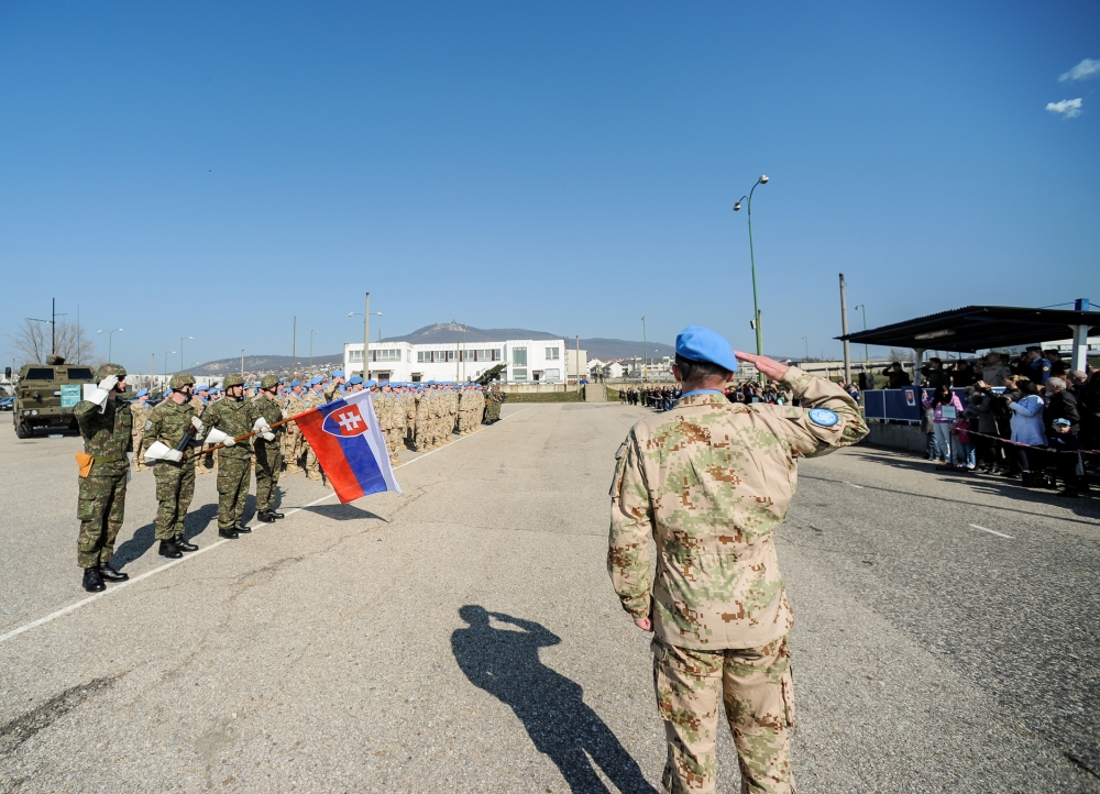 Slovenskí vojaci slúžia vlasti, odchádzajú na Cyprus