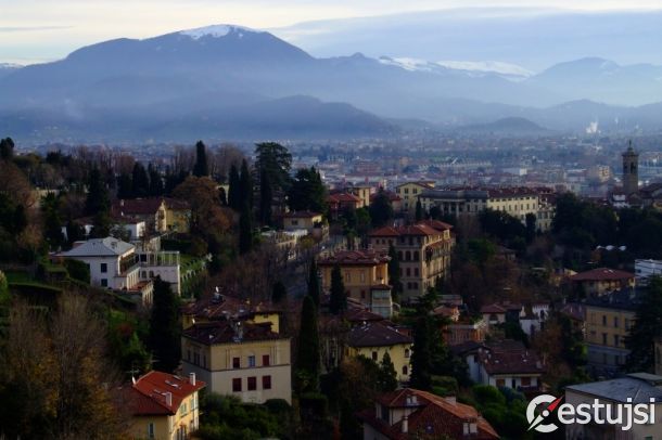 Talianske Bergamo: Svet na pahorku