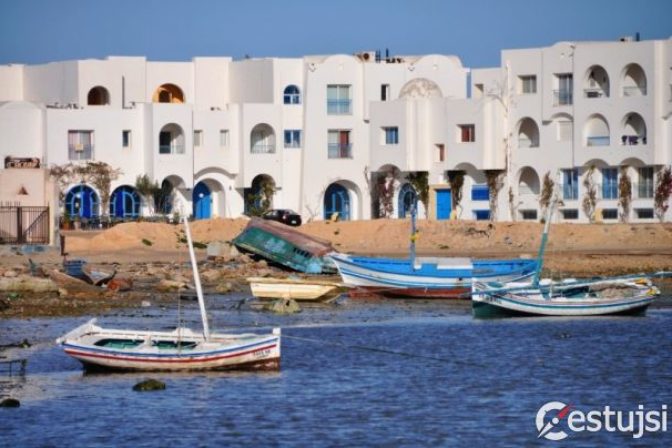 Tuniská Džerba: Snehobiele uličky a mix náboženstiev