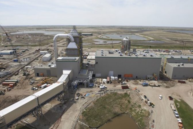 Uhoľná elektráreň Boundary Dam v kanadskom Saskatchewane.